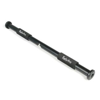 Body One - Barre de Traction de Porte Ajustable 62-95cm - Acier Robuste - Montage Rapide - 2 Grips en Mousse pour Confort et sécurité - Idéale pour Exercices à Domicile