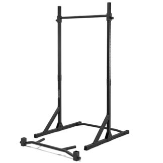 Eric Flag - Barre de Traction & Dips Réglable de 105 cm à 210 cm pour la Musculation, Calisthenics, Home Gym - Barre de Traction sur Pied et Sans Fixation en Acier, Supporte Jusqu’à 300 KG de Charge