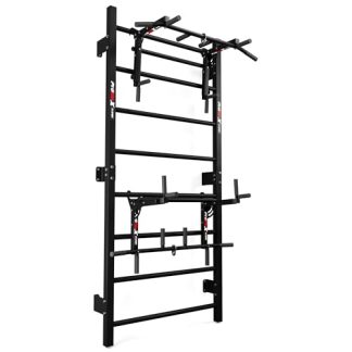 K-Sport: Kit d'entraînement - Espalier avec station de dip et barre de traction I Station de musculation I Barre de dip pour les entraînements exigeants I Équipements de fitness, eBook inclus