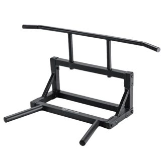 ERIC FLAG Barre de Traction Murale 2 en 1 Tractions & Dips | Acier Renforcé, Charge Max 250 kg | Fixation Mur Porteur Béton/Brique, Montage Facile, Kit Fixation Inclus | Barre de Traction Multi-Grip