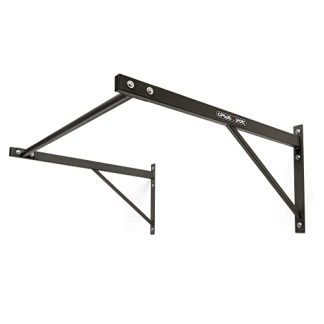 Cipriani sport Barre de traction murale professionnelle Calisthenics Home Workout pour salle de sport Muscle up Pull up (Noir, 100x100x50cm)