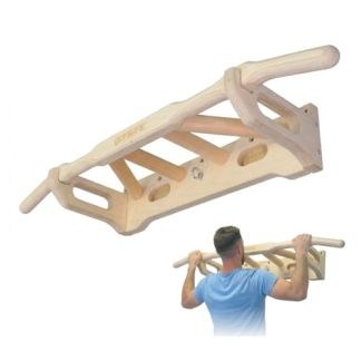 Barre de Traction Murale Gorletic, Antidérapante, Supporte Jusqu'à 130 Kg, Montage Facile, Idéale Pour La Musculation Et Le Crossfit, Barre Gymnastique Maison"